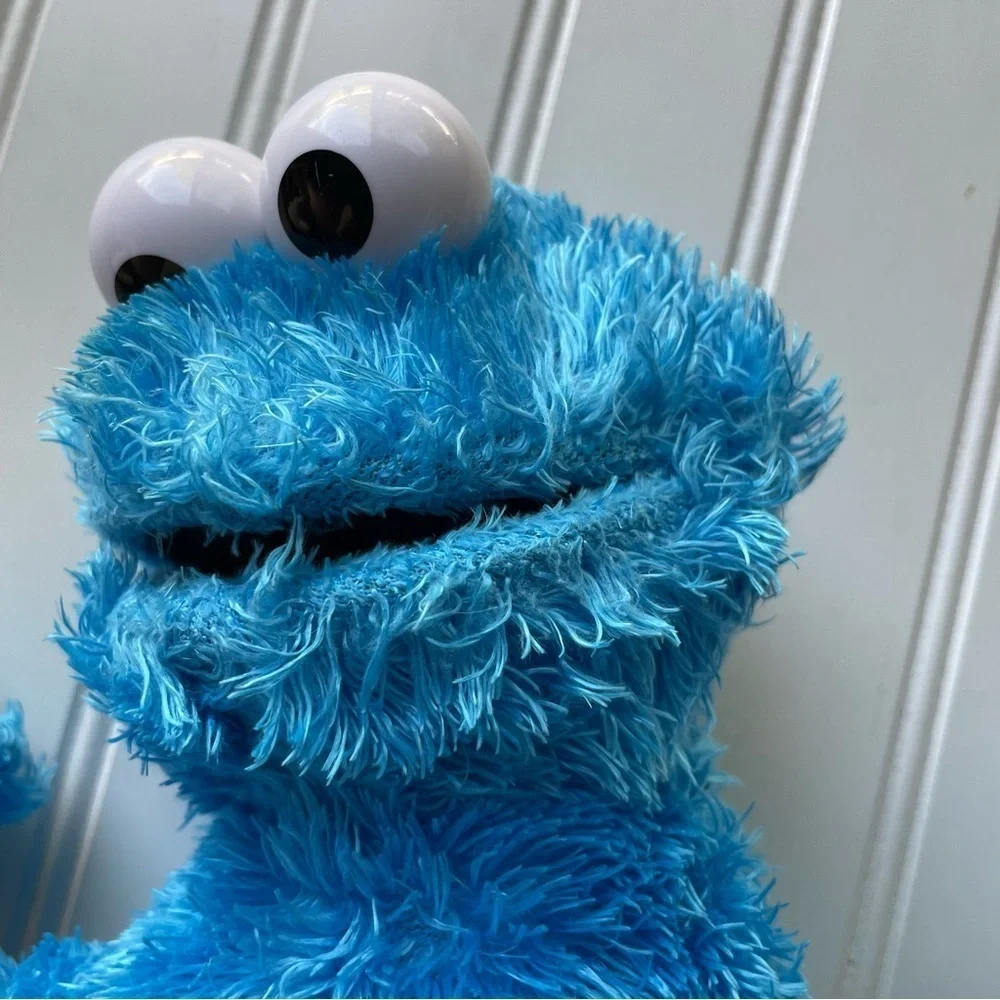 Gund Cookie Monster 2013 Plush Sesame Street 12” Blue #075252 Plush stuffed  Toy